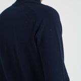 Cardigan uomo con zip blu 5100044 S00B4V0020 STONE ISLAND