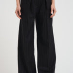 Pantalone donna sartoriale nero 14317 8002NOIR FORTE FORTE