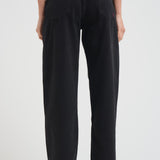 Jeans Poppy donna in denim nero POPPY GREY ICON DENIM