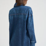 Camicia donna in denim scuro RENA ECLIPSE ICON DENIM