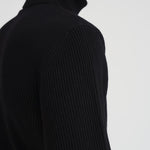 Dolcevita uomo a costine nera 5100052 S00C2V0029 STONE ISLAND