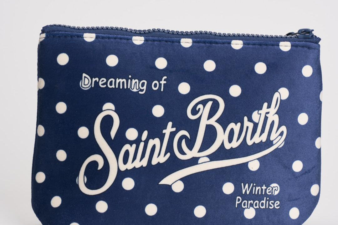 Pochette donna Aline a pois blu ALINE REGPOIS61 MC2 SAINT BARTH