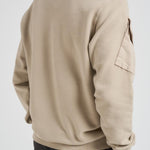 Felpa uomo Brushed Organic Cotton beige 6100008 S0A20V009A STONE ISLAND