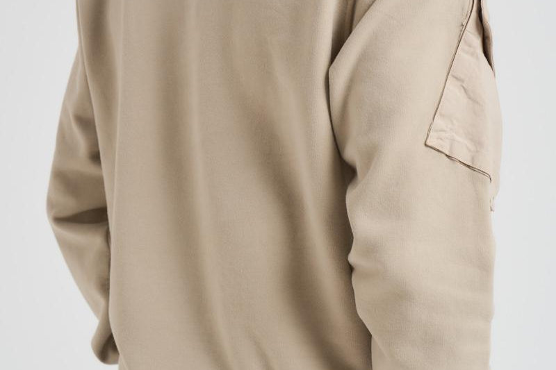 Felpa uomo Brushed Organic Cotton beige 6100008 S0A20V009A STONE ISLAND