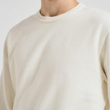 Felpa uomo girocollo bianca 6100028 S0A20V0093 STONE ISLAND