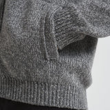 Cardigan uomo Fancy Yarn Mouliné grigio 5100051 S00N1V0M6B STONE ISLAND