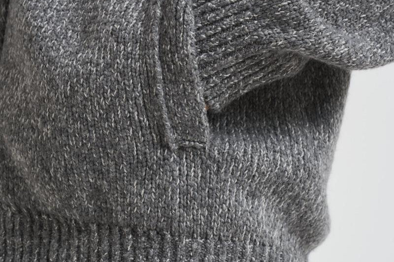 Cardigan uomo Fancy Yarn Mouliné grigio 5100051 S00N1V0M6B STONE ISLAND