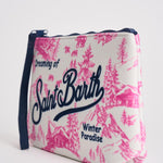 Pochette donna Aline fantasia montagna rosa ALINE WWINTLAND77 MC2 SAINT BARTH