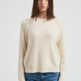 Maglia donna girocollo panna NIMBUS 2227BLANCVINTAGE KUJTEN