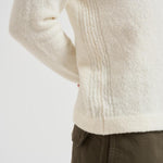 Maglia uomo girocollo panna 5100056 S00N2V0093 STONE ISLAND