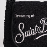 Pochette donna Aline in tweed nera ALINE TWEED00 MC2 SAINT BARTH