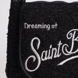 Pochette donna Aline in tweed nera ALINE TWEED00 MC2 SAINT BARTH