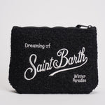 Pochette donna Aline in tweed nera ALINE TWEED00 MC2 SAINT BARTH