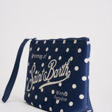 Pochette donna Aline a pois blu ALINE REGPOIS61 MC2 SAINT BARTH