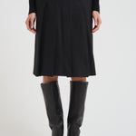 Gonna donna midi Gimmy nera GIMMY 005 MAX MARA STUDIO