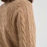 Maglia polo donna cammello 211972132 002 RALPH LAUREN