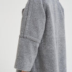 Cappotto donna teddy grigio chiaro CA000583D 9420 HERNO