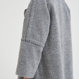 Cappotto donna teddy grigio chiaro CA000583D 9420 HERNO