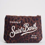 Pochette donna Aline animalier marrone ALINE DKLEO18 MC2 SAINT BARTH