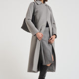 Cappotto donna lungo Tenzone grigio TENZONE 032 MAX MARA STUDIO