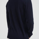 Polo uomo blu notte GMP01353 P00104150501 GOLDEN GOOSE