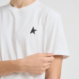 T-shirt uomo girocollo bianca GMP01220 P00059310364 GOLDEN GOOSE