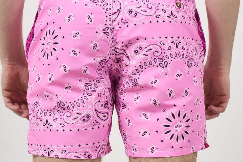 Costume da bagno uomo con stampa CAP0001 03579F2101 MC2 SAINT BARTH