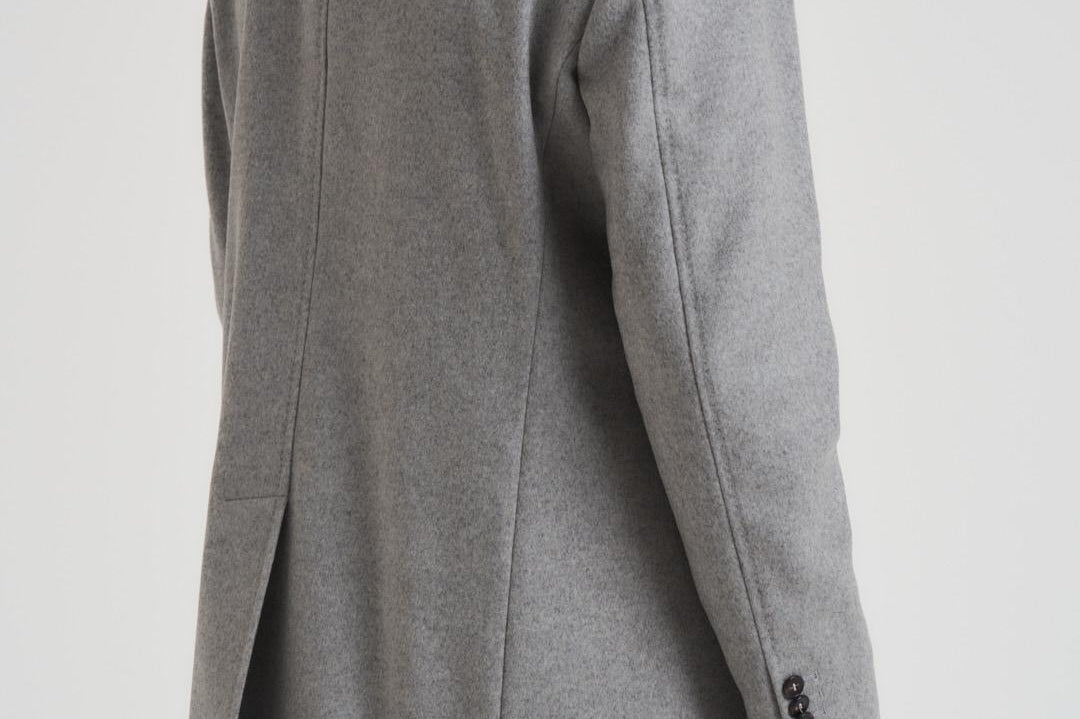 Cappotto uomo monopetto grigio chiaro DUBLINO C721164 BRERAS