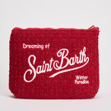 Pochette donna Aline in tweed rossa ALINE TWEED41 MC2 SAINT BARTH