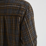 Camicia donna Core tartan marrone D380634 CORE807OLIVA P.a.r.o.s.h.