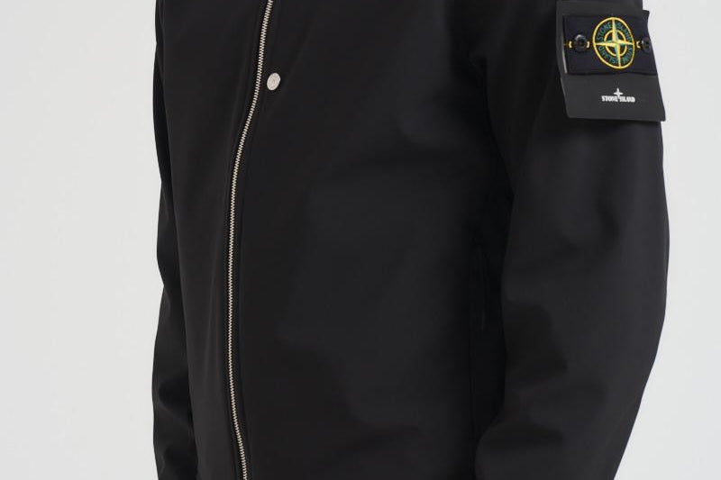 Giacca uomo Soft Shell nero Q100004 S0B22V0029 STONE ISLAND