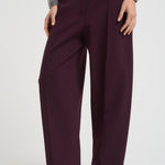 Pantalone donna balloon bordeaux I37 D94 LIVIANA CONTI
