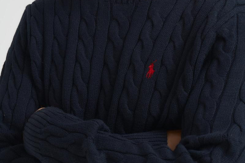 Maglia uomo girocollo blu 710775885 001 RALPH LAUREN