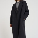 Cappotto donna in lana antracite DIANE DARK GREY ACCADEMIE TESSILI