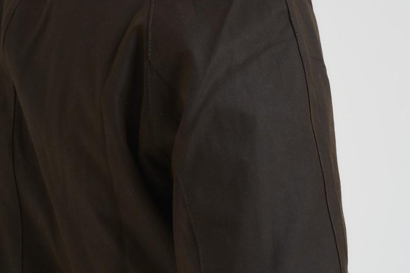 Giacca uomo cerata Ashby verde militare MWX0339 OL71 BARBOUR