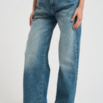 Jeans Poppy donna in denim chiaro POPPY AGEDSTONE ICON DENIM