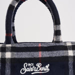 Borsa donna Colette tartan nera COLETTEWL TART0041 MC2 SAINT BARTH