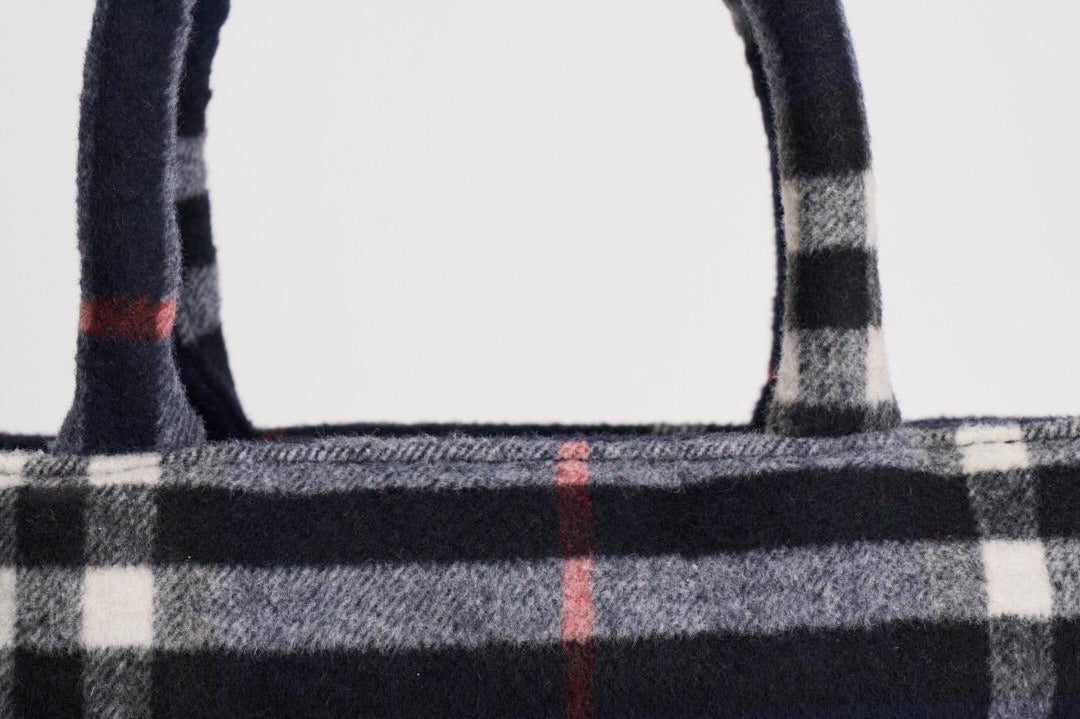 Borsa donna Colette tartan nera COLETTEWL TART0041 MC2 SAINT BARTH