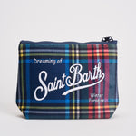 Pochette donna Aline tartan blu ALINE WTARTAN61 MC2 SAINT BARTH
