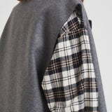 Gilet donna in panno cashmere grigio N42 X92 LIVIANA CONTI