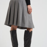 Gonna donna midi Gimmy grigia GIMMY 010 MAX MARA STUDIO