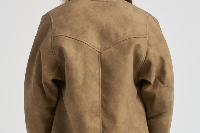 Giubbotto donna Clea beige MA0427FA C3A01E50TA MARANT ETOILE