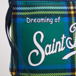 Pochette donna Aline tartan verde ALINE WTARTAN51 MC2 SAINT BARTH