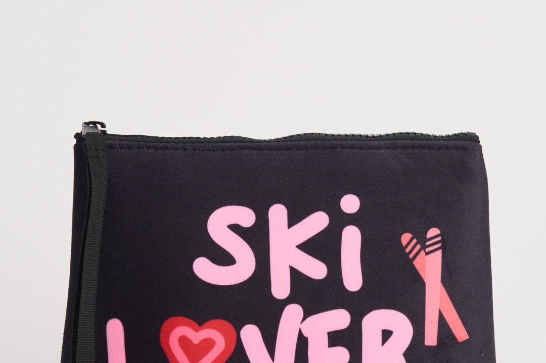 Pochette donna Aline Ski lover nera ALINE SKILOVERS00 MC2 SAINT BARTH
