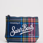 Pochette donna Aline tartan blu ALINE WTARTAN61 MC2 SAINT BARTH