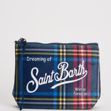Pochette donna Aline tartan blu ALINE WTARTAN61 MC2 SAINT BARTH