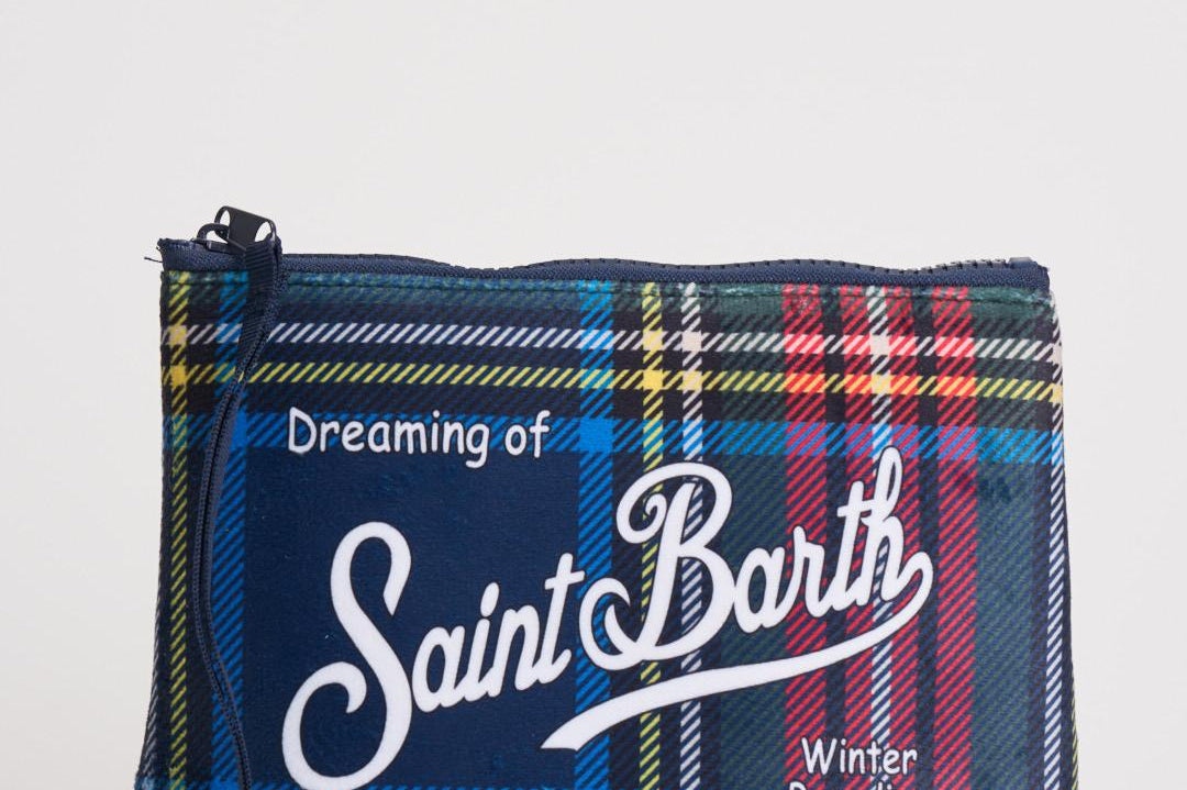 Pochette donna Aline tartan blu ALINE WTARTAN61 MC2 SAINT BARTH