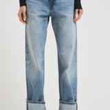 Jeans donna Bonnie denim chiaro BONNIE DIVEBLUEWASH HAIKURE