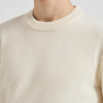 Maglia uomo girocollo panna 5100072 S00A3V0093 STONE ISLAND