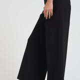 Pantalone donna a palazzo nero L5WI53 Y69 LIVIANA CONTI